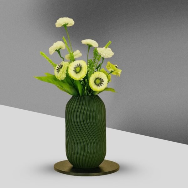 Anemone Vase - Charming Glow Lifelike Artificial Flowers