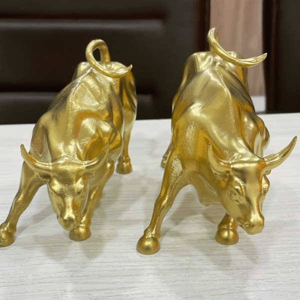 Golden Bulls of Fortune - Charming Glow Toys & Gift Articles