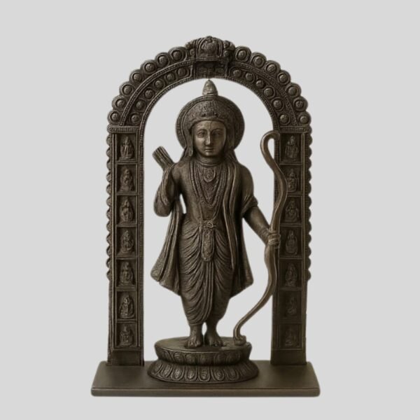 Lord Rama Idol with Arch - Charming Glow Premium Home Decor